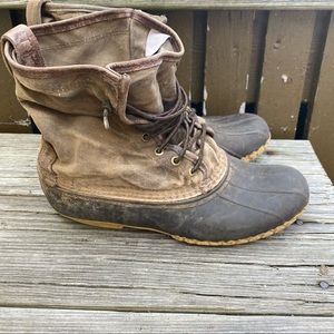 Men’s LL Bean Signature Canvas Duck Boot